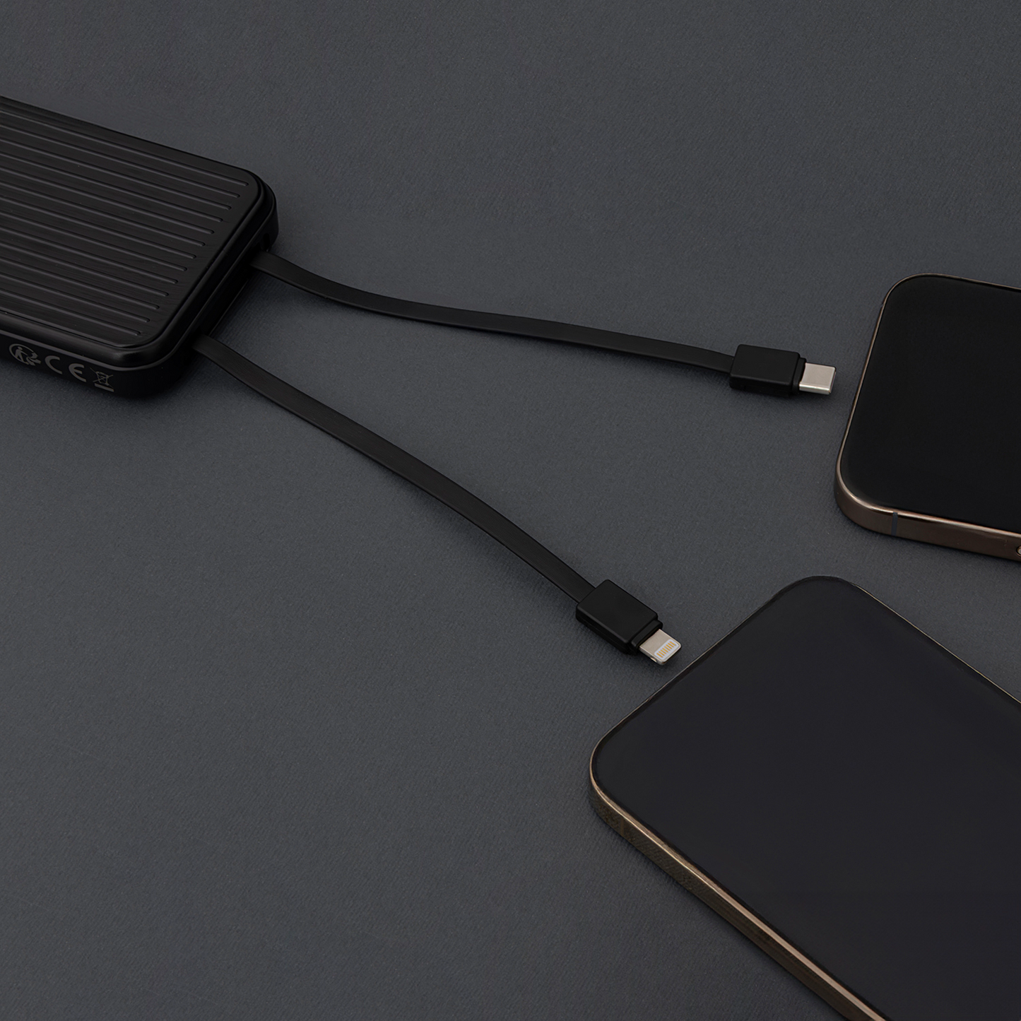 Externá batéria MaXlife MXPB-06, 10000mAh, 22.5W, QC + PD, 1 x Lightning - 2 x USB-A - 2 x USB-C, Čierna