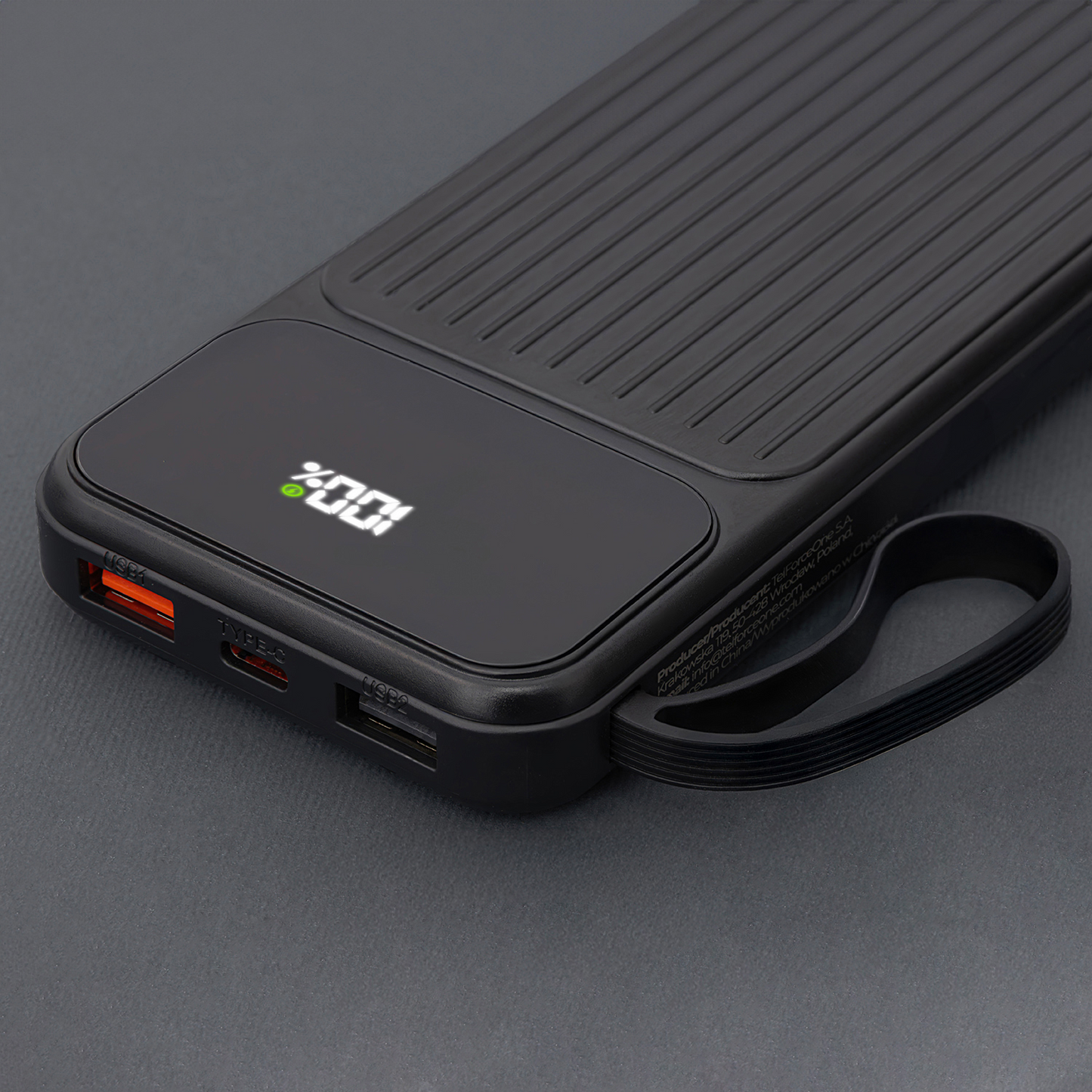 Externá batéria MaXlife MXPB-06, 10000mAh, 22.5W, QC + PD, 1 x Lightning - 2 x USB-A - 2 x USB-C, Čierna