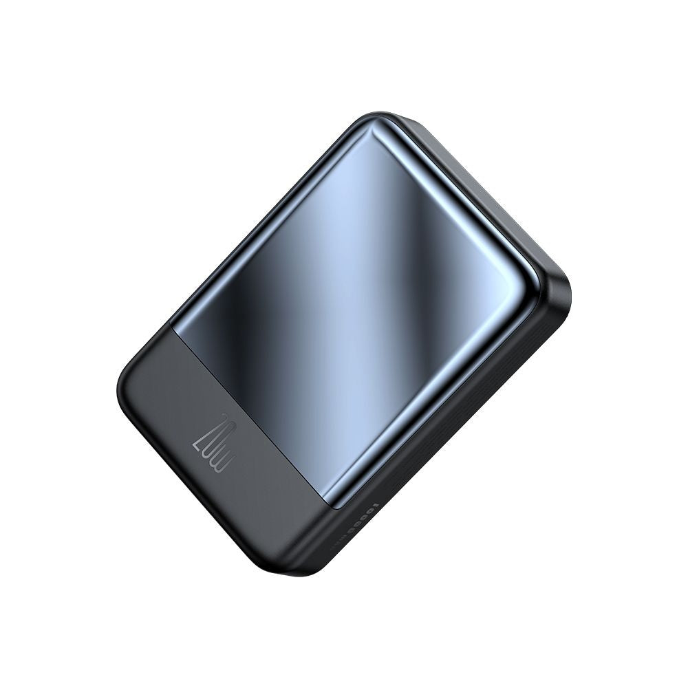 Externá bezdrôtová batéria McDodo MC-4261 Ambilight, 10000mAh, 20W, PD + FQI, 1 x QI - 1 x USB-C, Čierna