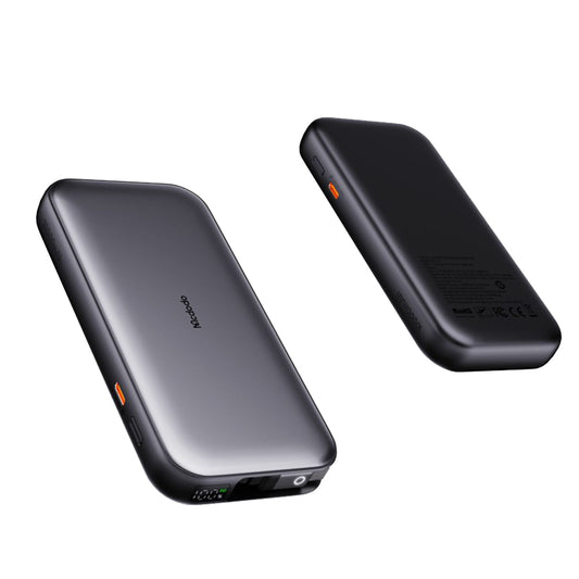 Externá batéria McDodo MC-5920 MetaFree, 10000mAh, 45W, PD, 2 x USB-C, sivá
