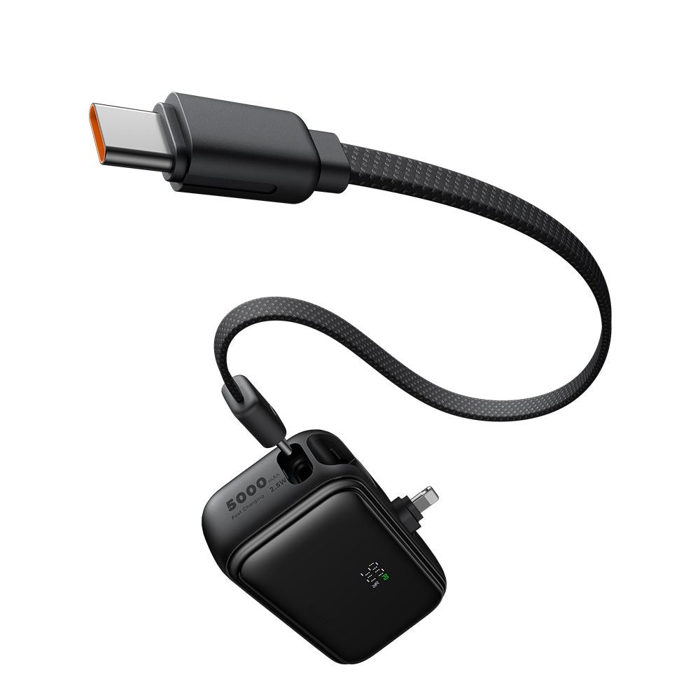 Externá batéria McDodo MC-7800 Freekit, 5000mAh, 22.5W, PD, 1 x Lightning - 2 x USB-C, Čierna