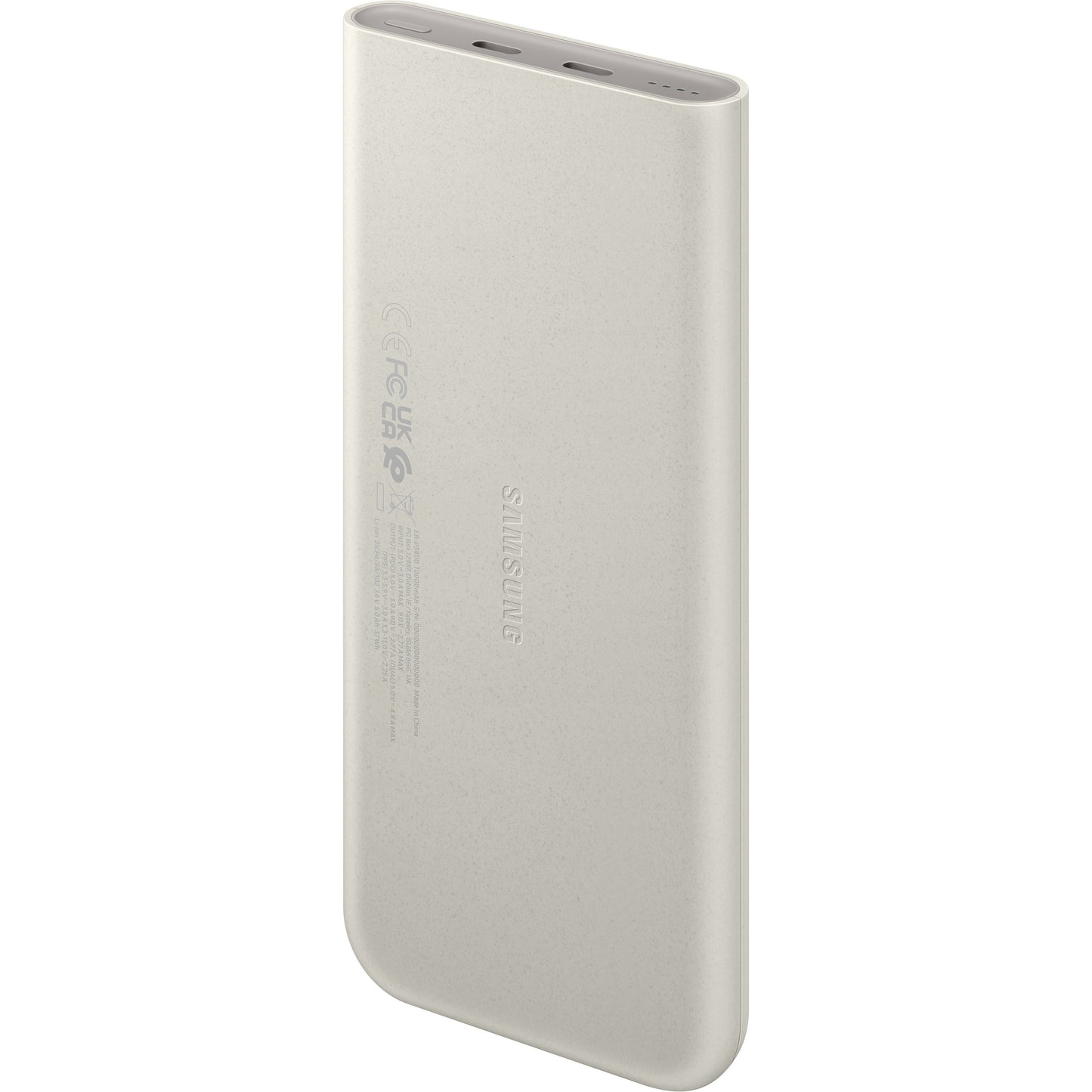 Externá batéria Samsung, 10000 mAh, 25 W, PD, 2 x USB-C, béžová EB-P3400XUEGEU