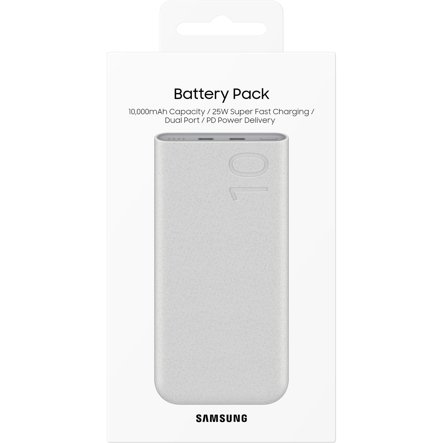 Externá batéria Samsung, 10000 mAh, 25 W, PD, 2 x USB-C, béžová EB-P3400XUEGEU