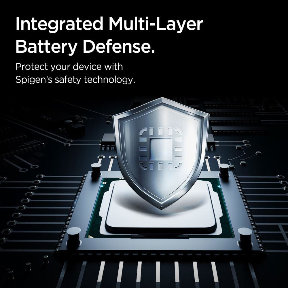 Externá batéria Spigen Essential, 10000mAh, 22.5W, QC + PD, 1 x USB-A - 2 x USB-C, Čierna ABA09431