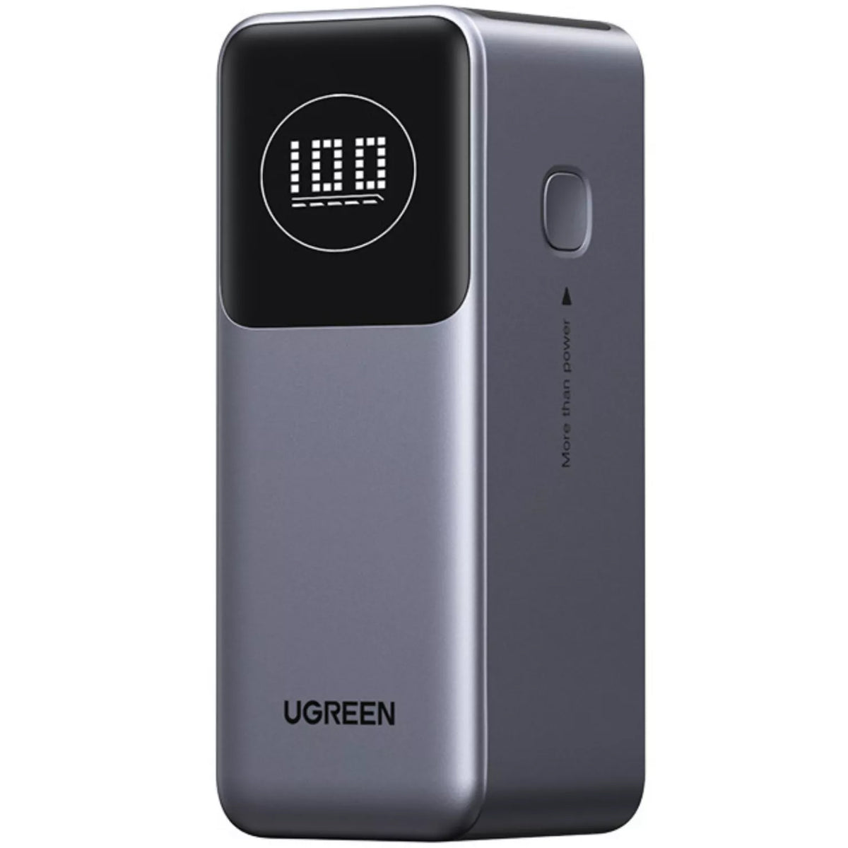 Externá batéria UGREEN PB724, 12000mAh, 100W, QC + PD, 1 x USB-A - 1 x USB-C, Sivá