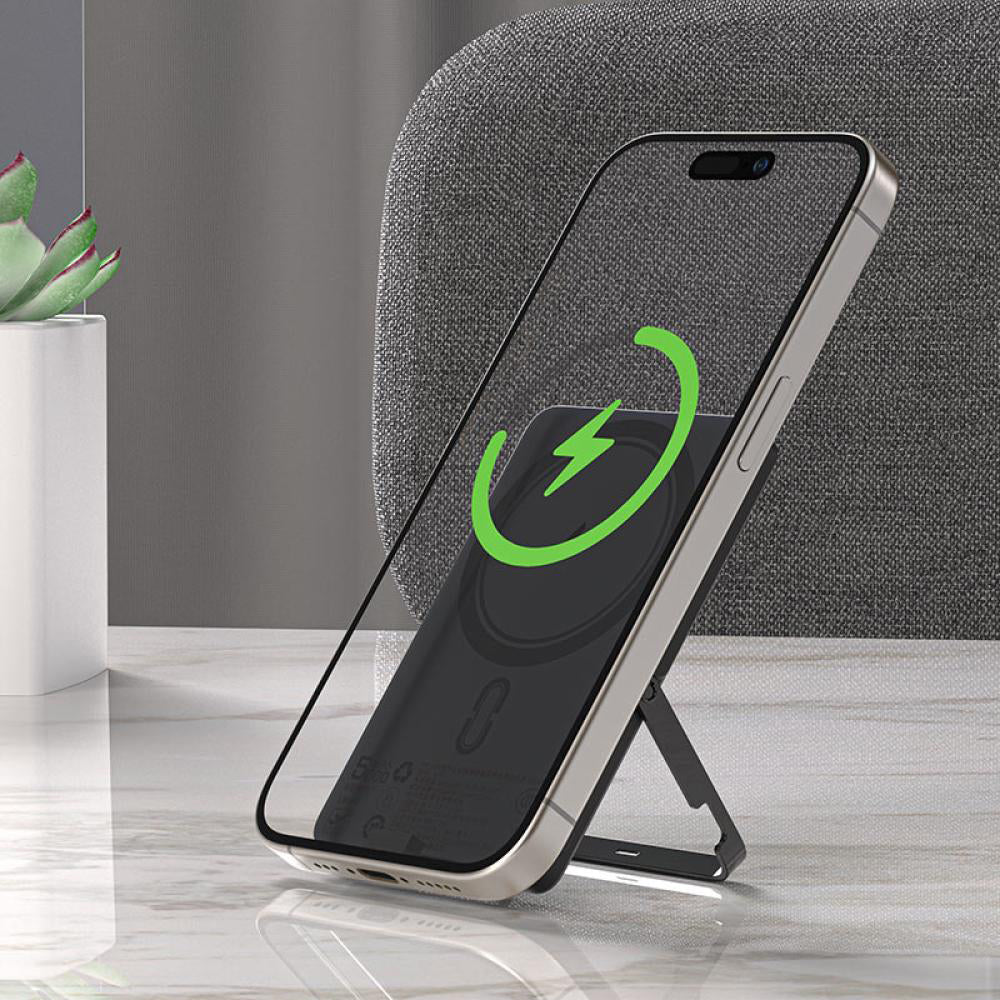 Bezdrôtová externá batéria Acefast M17, 10000mAh, 22.5W, PD + FQI, 1 x QI - 1 x USB-C, čierna