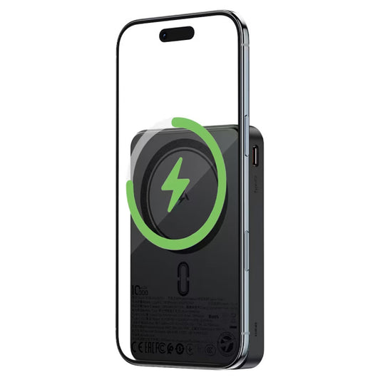 Externá bezdrôtová batéria Acefast M31, 10000mAh, 22.5W, QC + PD + FQI, 1 x QI - 1 x USB-A - 2 x USB-C, Čierna