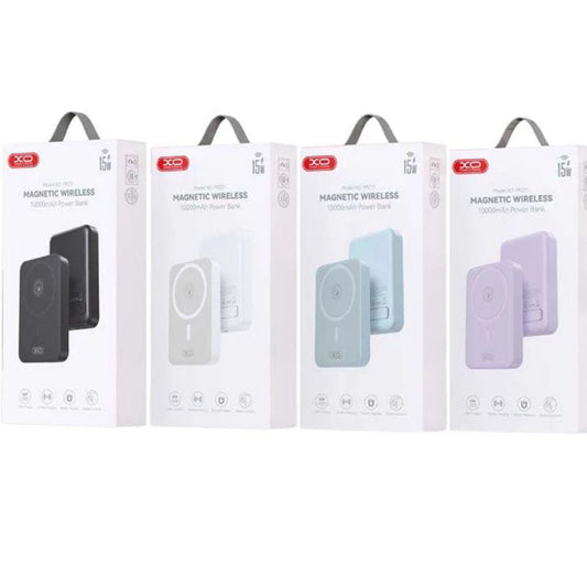 Externá batéria Wireless XO Design PR231, 10000mAh, 20W, PD + FQI, 1 x QI - 1 x USB-C, Biela