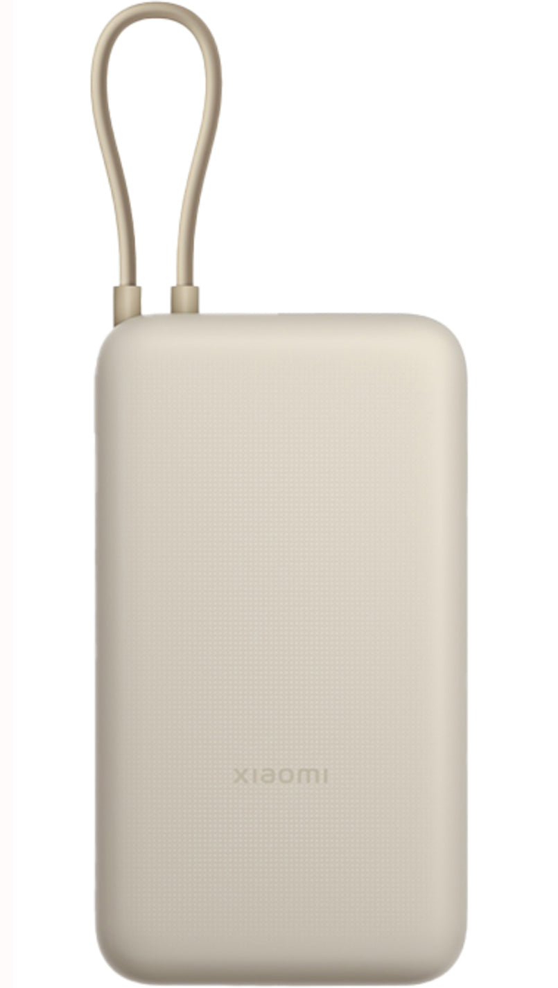 Externá batéria Xiaomi, 20000mAh, 33W, QC + PD, 1 x USB-A - 2 x USB-C, Béžová BHR8851GL