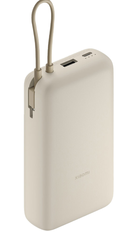 Externá batéria Xiaomi, 20000mAh, 33W, QC + PD, 1 x USB-A - 2 x USB-C, Béžová BHR8851GL