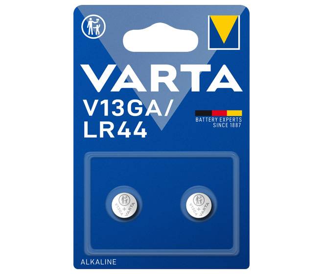 Batéria Varta, V13GA / LR44, sada 2 ks