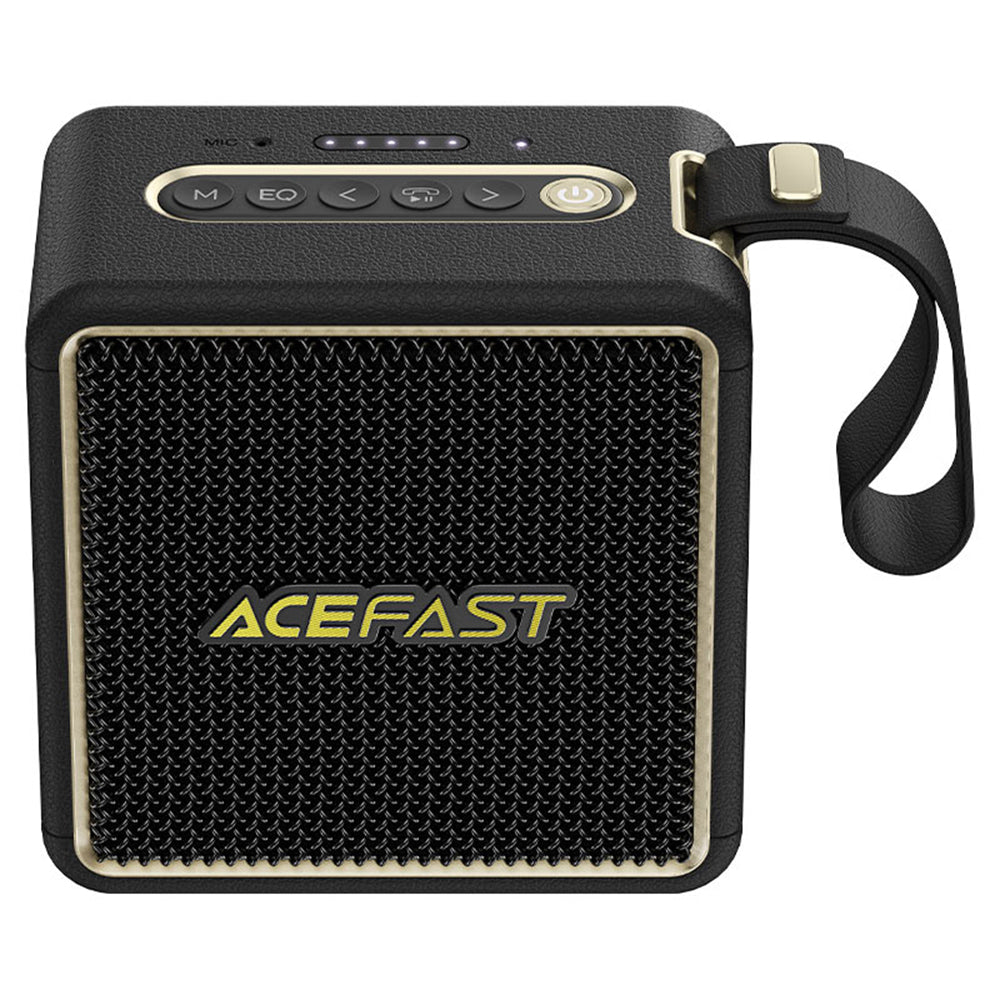 Prenosný Bluetooth reproduktor Acefast K3 Nano, 1 x 30W - 1 x 16W, RGB, Vodotesný, Čierny