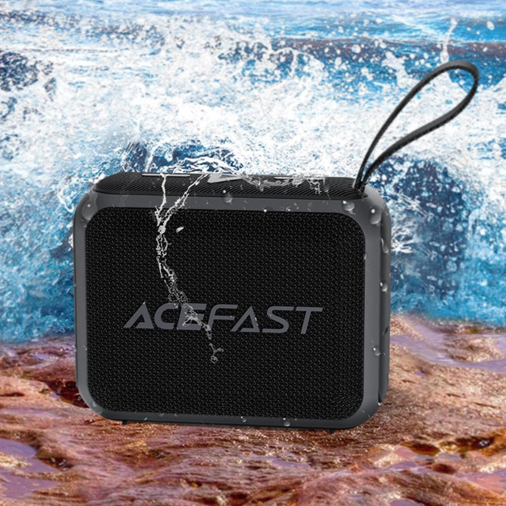 Prenosný Bluetooth reproduktor Acefast K4 Go, 5W, Vodotesný, Čierny
