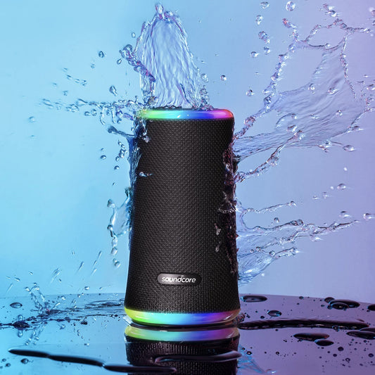 Bluetooth reproduktor Anker SoundCore Flare 2, 20W, RGB, Vodotesný, Čierny A3165G11