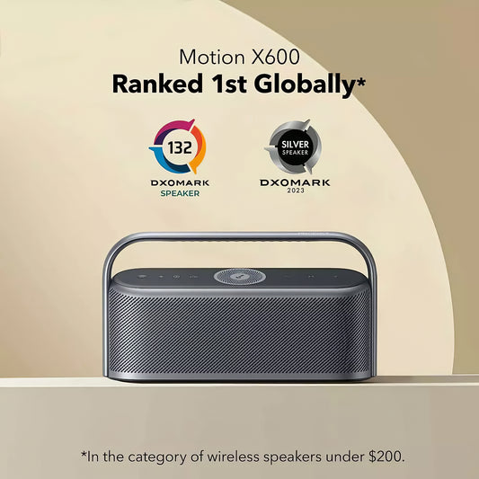 Prenosný Bluetooth reproduktor Anker SoundCore Motion X600, 50W, vodotesný, čierny A3130011