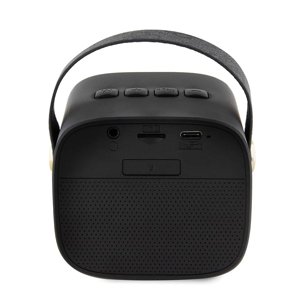 Prenosný Bluetooth reproduktor Guess 4G Script Logo, 5W, čierny