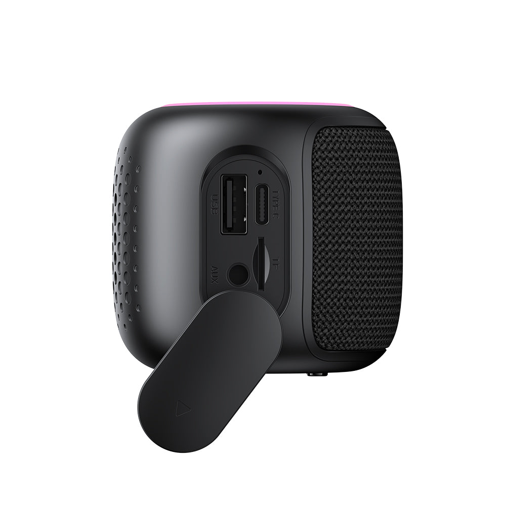 HAVIT SK809BT Portable Bluetooth Speaker, 7W, RGB, Waterproof, Black