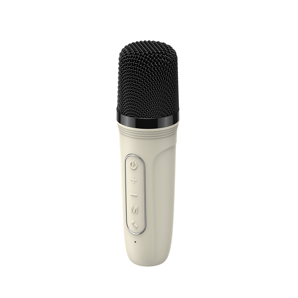 Prenosný Bluetooth reproduktor HAVIT SK819BT Karaoke, 5W, Béžový