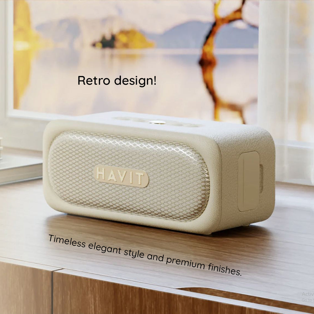 Bluetooth reproduktor HAVIT SK905BT, 20W, Vodotesný, Čierny
