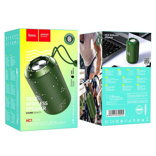 Portable Bluetooth Speaker HOCO HC1, Green