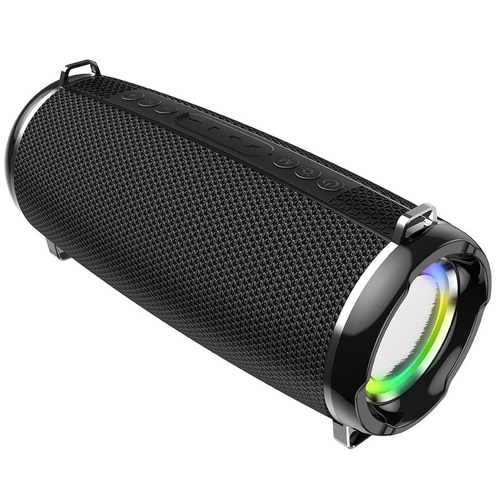 Prenosný Bluetooth reproduktor HOCO HC2, 2 x 5W, TWS, RGB, čierny