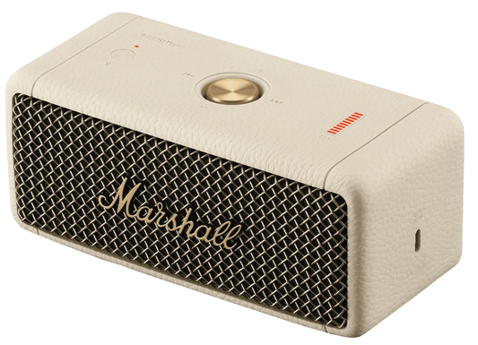 Prenosný Bluetooth reproduktor Marshall Emberton II, 20W, vodotesný, krémový
