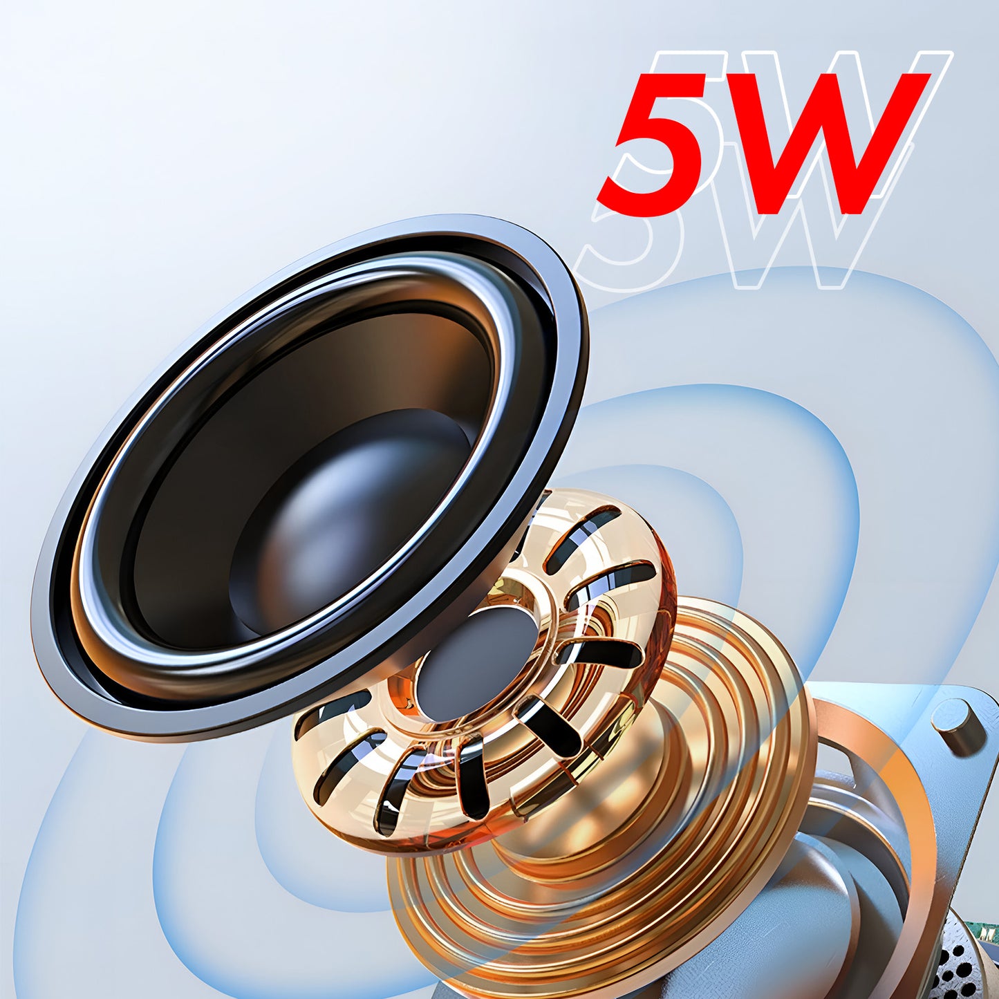 Prenosný Bluetooth reproduktor XO Design F38, 5W, čierny