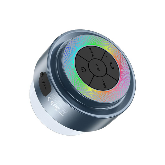 Prenosný Bluetooth reproduktor XO Design F64, 5W, RGB, Vodotesný, Čierny