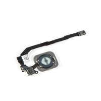 Apple iPhone SE (2016) / 5s Montáž tlačidla menu Apple iPhone SE (2016) / 5s, s pásikom, strieborná