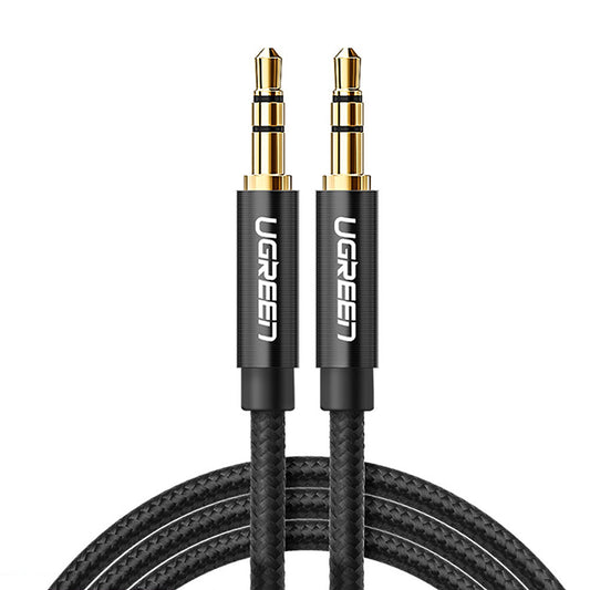 Audio kábel 3.5mm - 3.5mm UGREEN AV112, 1m, Čierny