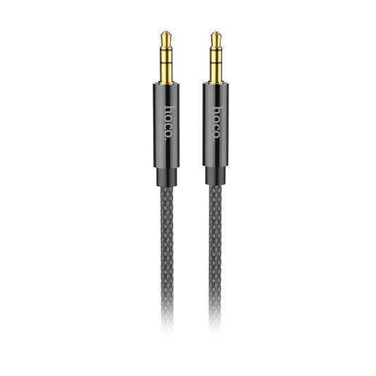 Audio kábel 3.5mm - 3.5mm HOCO UPA19, 2m, čierny