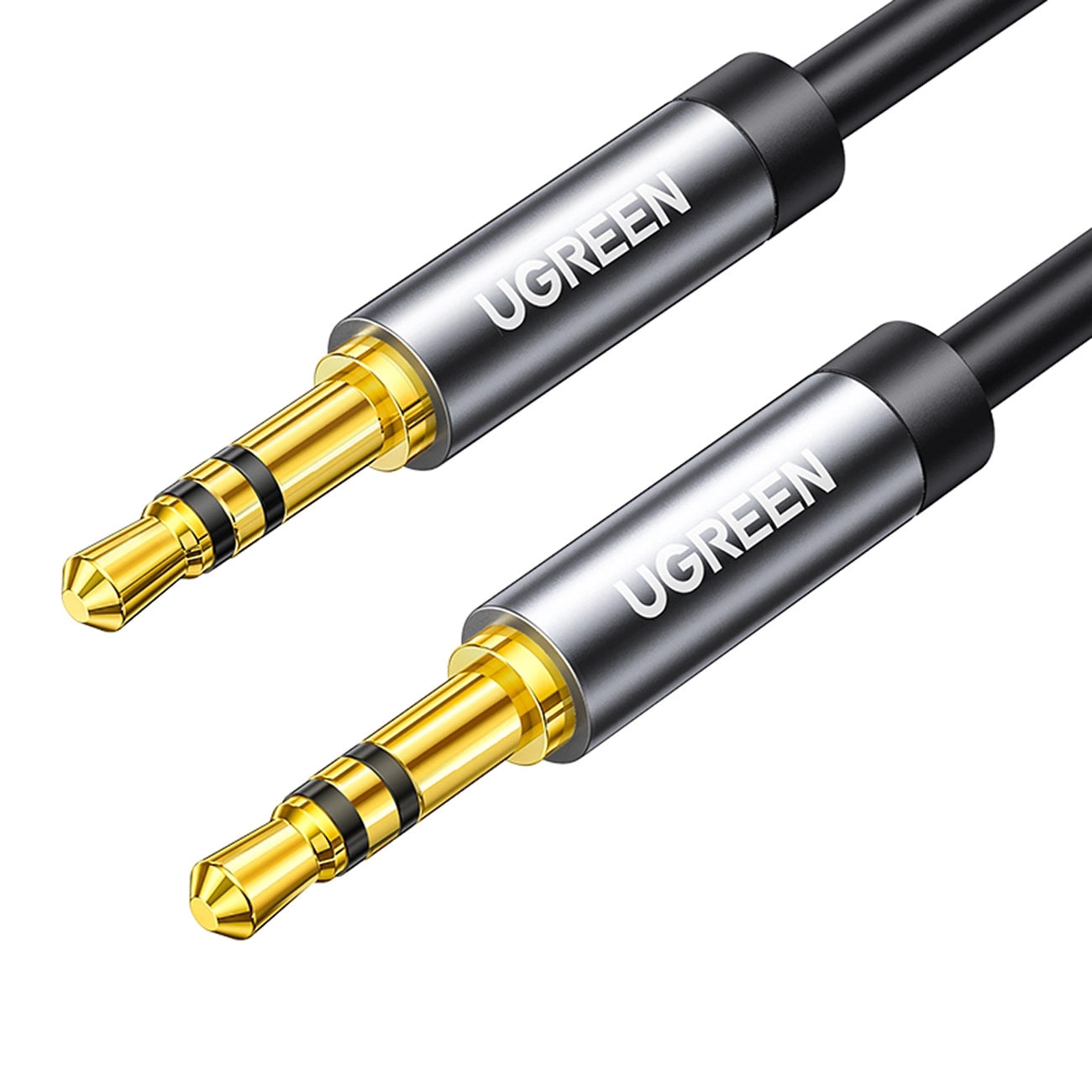 Audio kábel 3.5mm - 3.5mm UGREEN AV119, 2m, Čierny