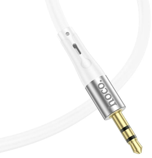 Lightning to 3.5mm Audio Cable HOCO UPA22, 1m, White
