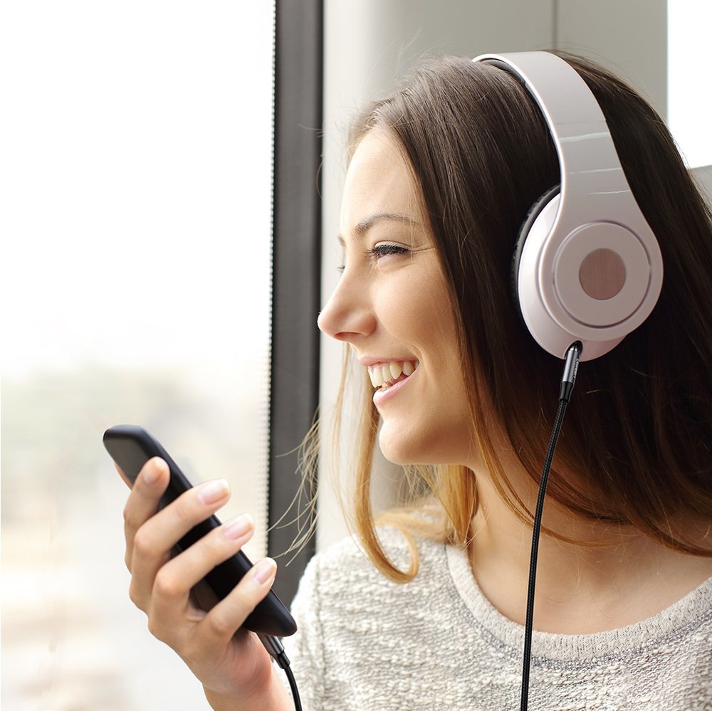 Audio kábel Lightning - 3.5mm UGREEN US315 (70509), 1m, Čierny