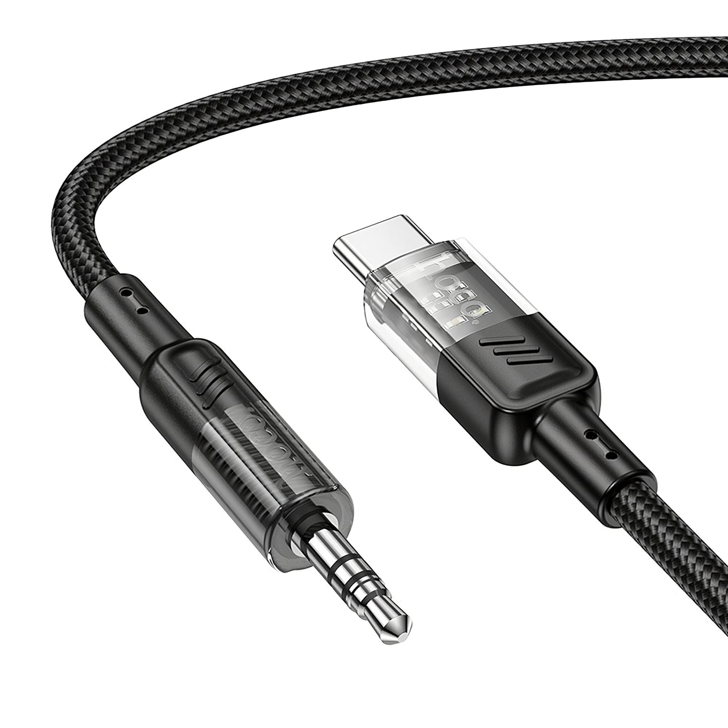 Audio kábel USB-C - 3.5mm HOCO UPA27, 1.2m, Čierny