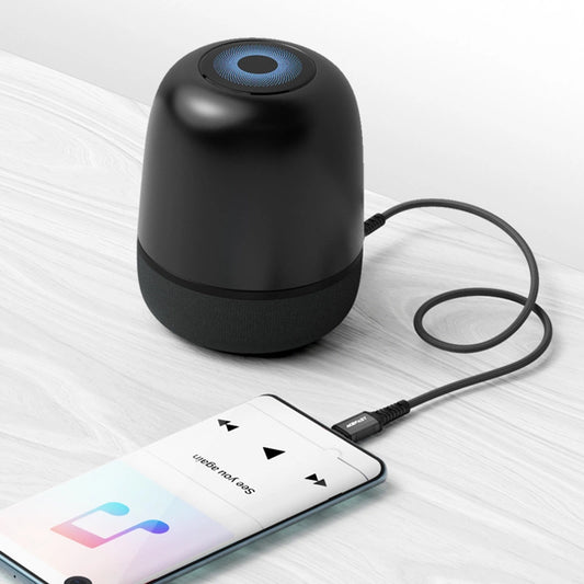 Audio kábel USB-C - 3.5mm Acefast C1-08, 1.2m, čierny