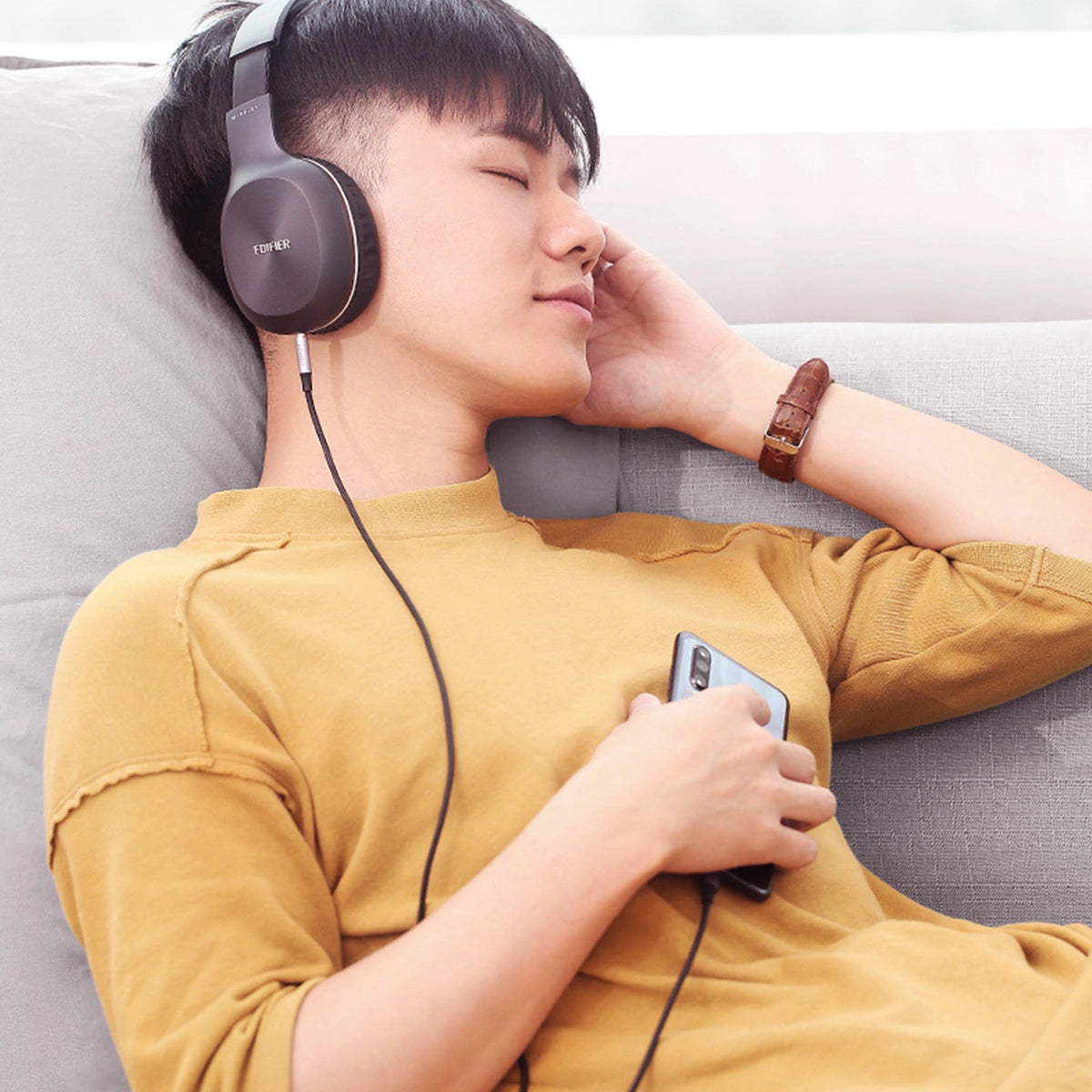 Audio kábel USB-C - 3.5mm UGREEN AV143, 1m, Sivý