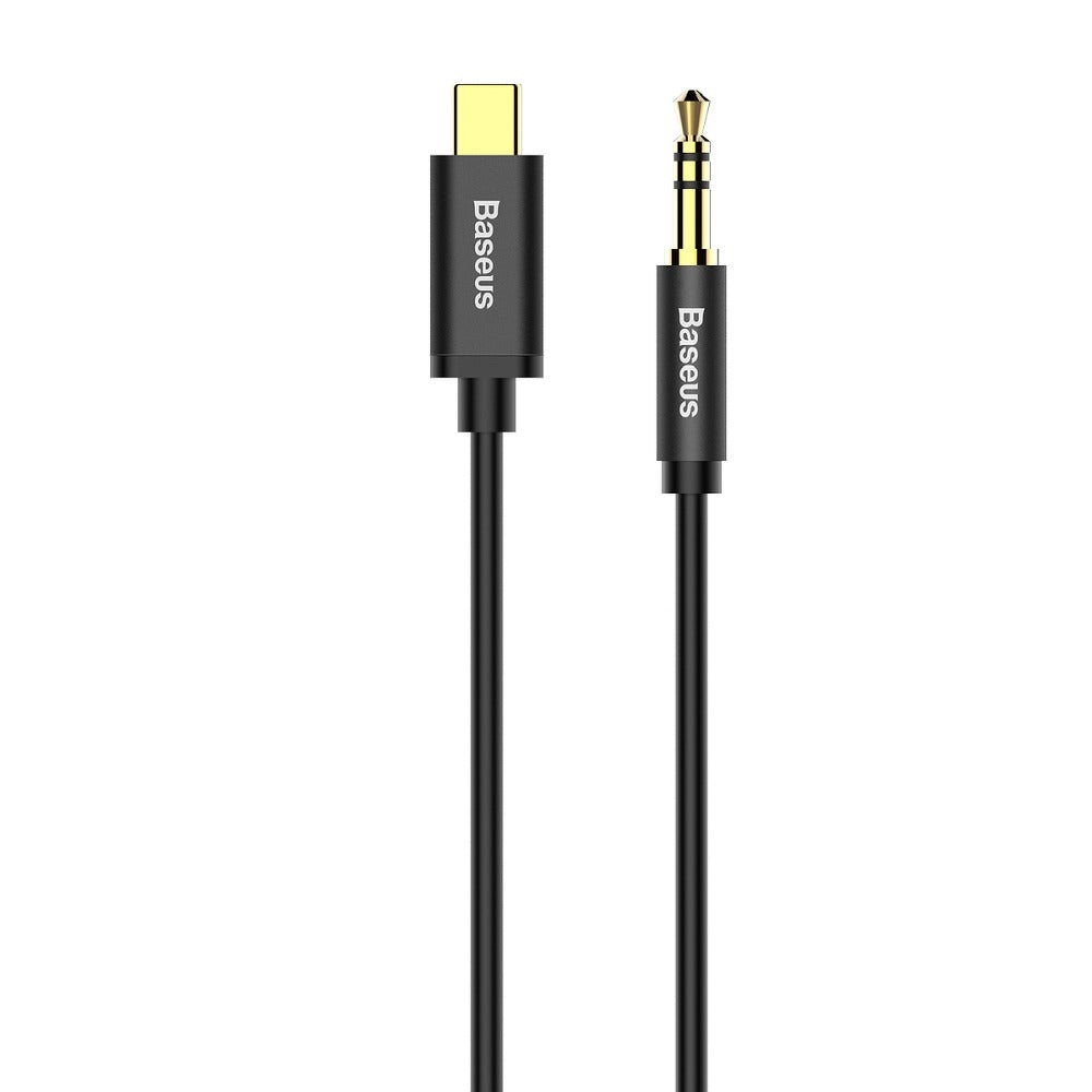 USB-C to 3.5mm Baseus Yiven M01 Audio Cable, 1.2m, Black CAM01-01