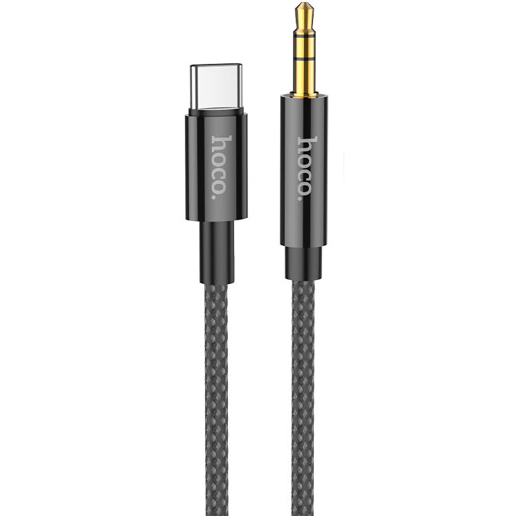 Audio kábel USB-C - 3.5mm HOCO UPA19, 1m, Čierny