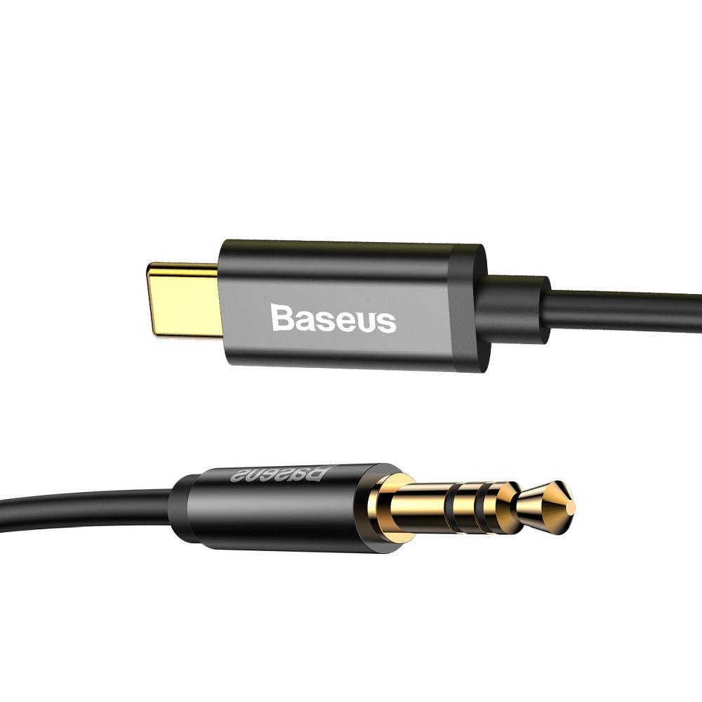 USB-C to 3.5mm Baseus Yiven M01 Audio Cable, 1.2m, Black CAM01-01