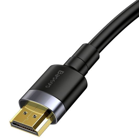 Video kábel Baseus, HDMI - HDMI, 4K, 1 m, čierny CADKLF-E01