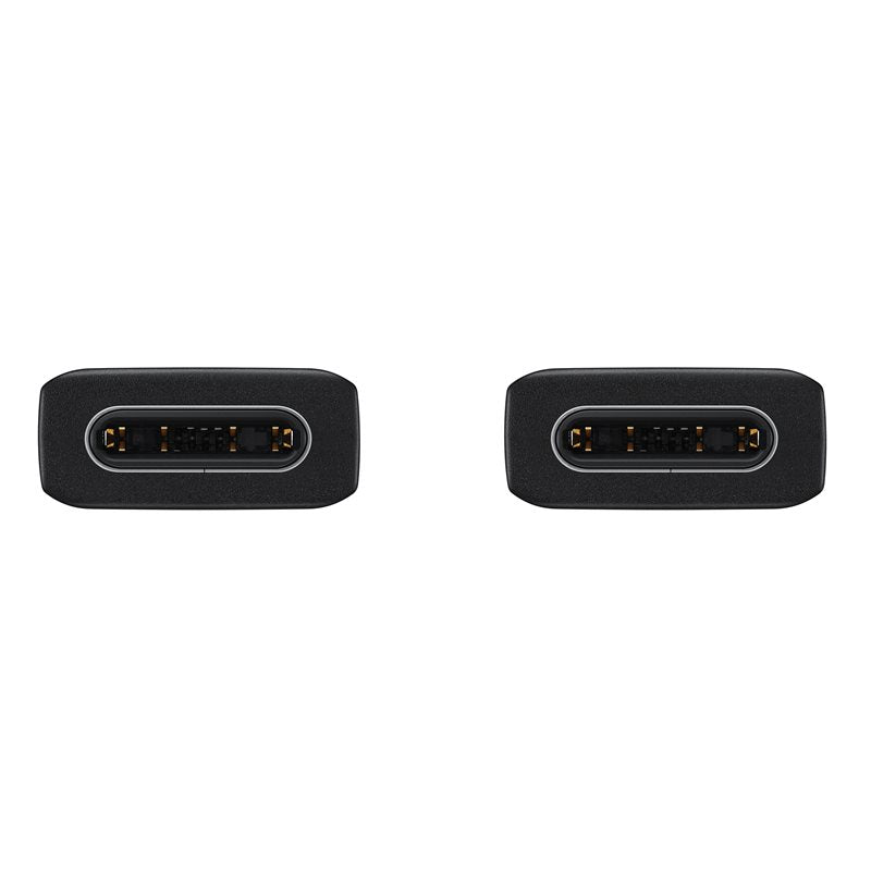 Dátový a nabíjací kábel USB-C - USB-C Samsung EP-DA705, 25W, 1m, čierny EP-DA705BBEGWW