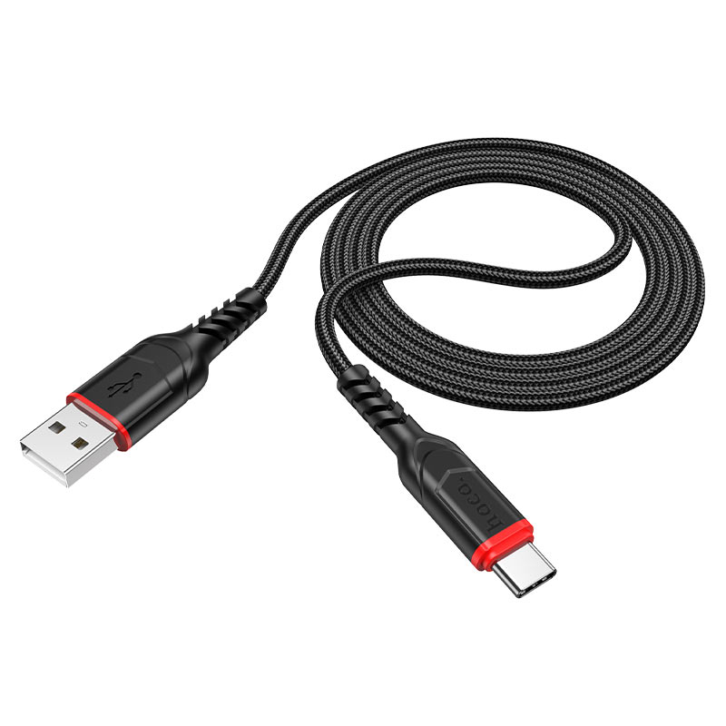 Dátový a nabíjací kábel USB-A - USB-C HOCO X59 Victory, 18W, 1m, čierny