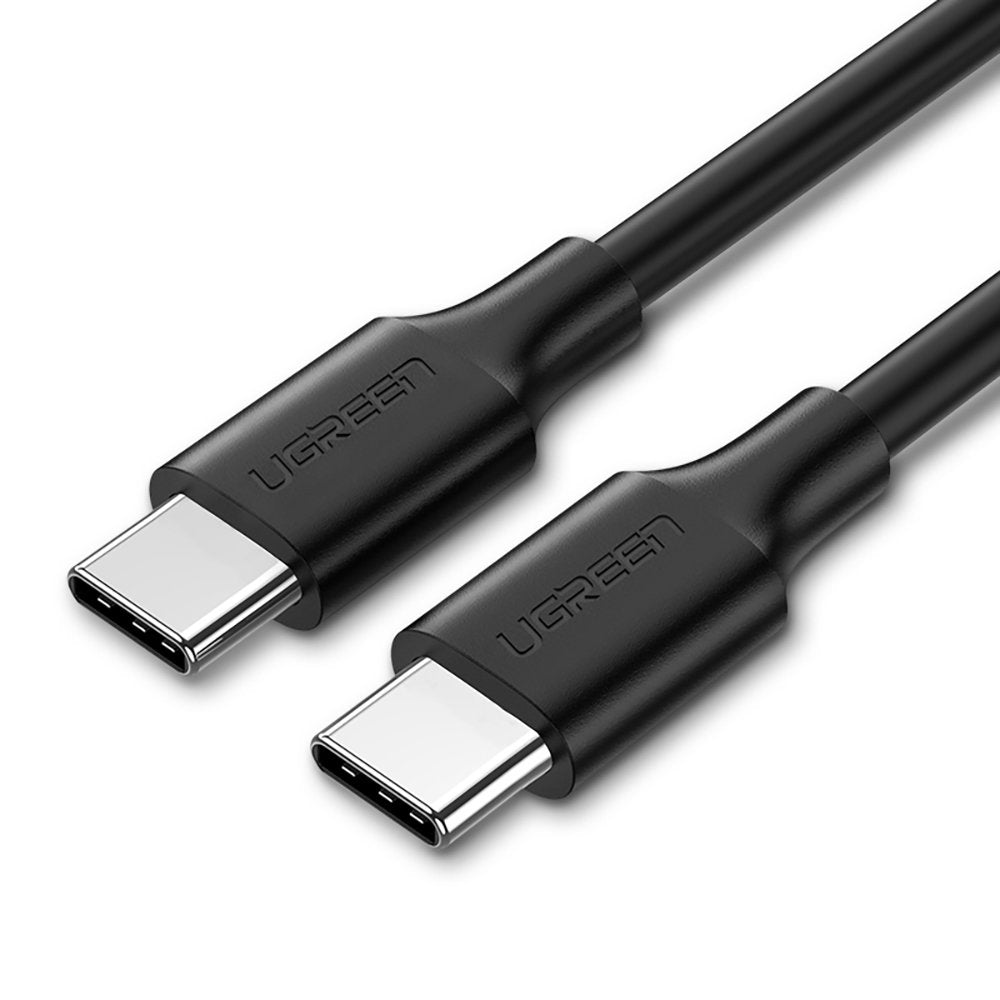 Dátový a nabíjací kábel USB-C - USB-C UGREEN US286, 60W, 1m, čierny