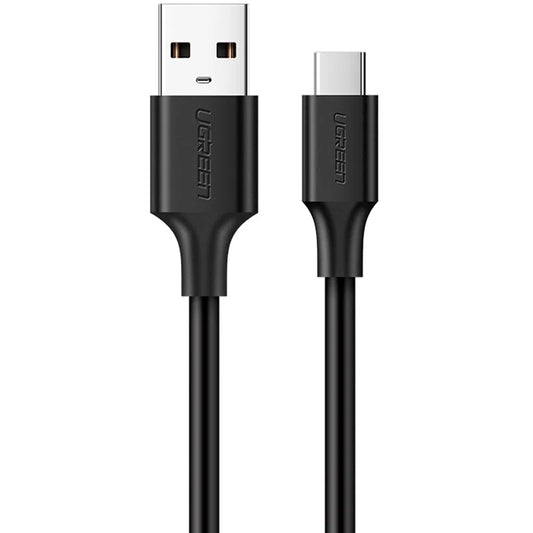 Dátový a nabíjací kábel USB-A na USB-C UGREEN US184, 60 W, 1 m, čierny