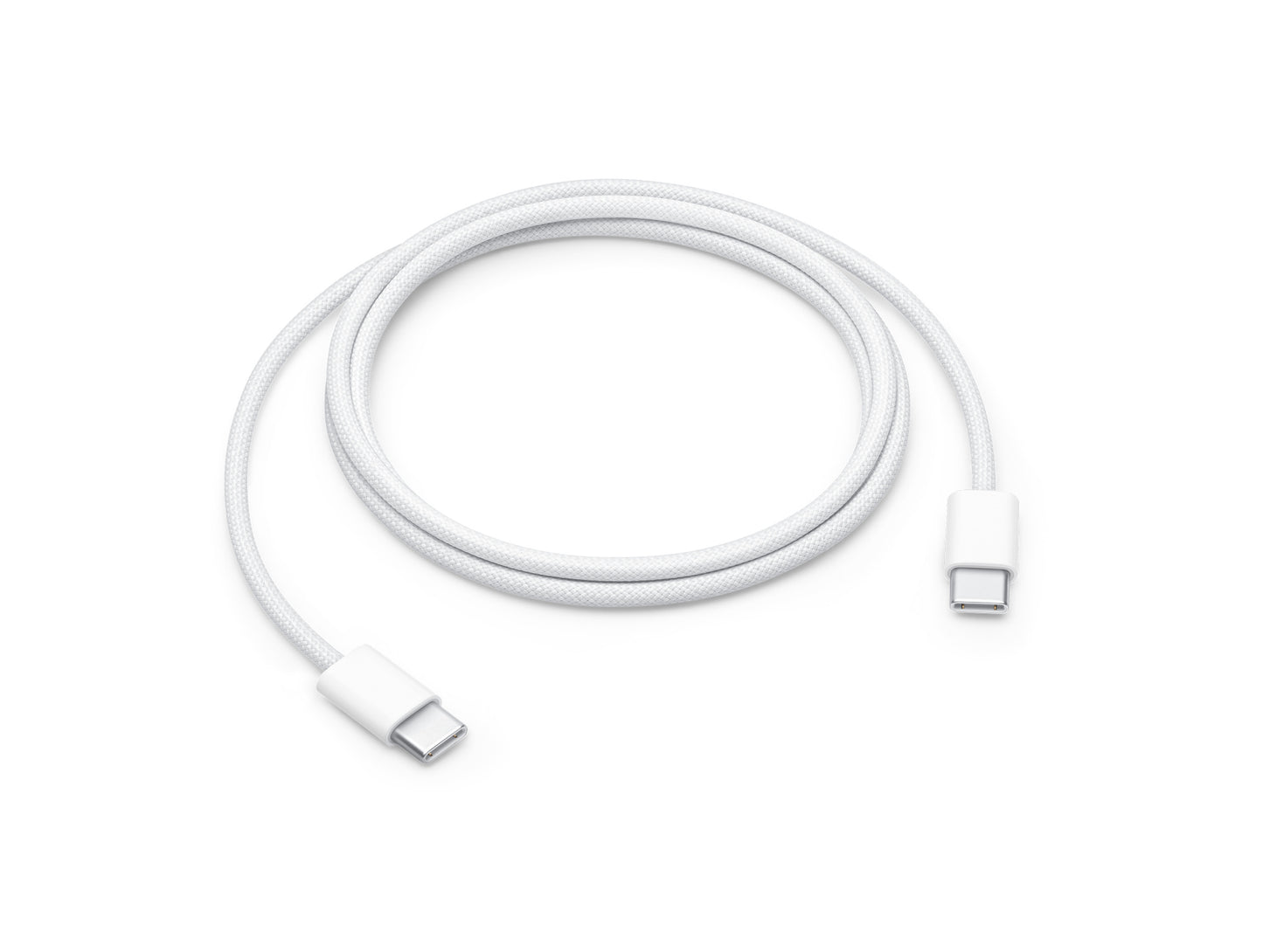 Dátový a nabíjací kábel USB-C - USB-C Apple, 96W, 1m, Biela, Swap MQKJ3AM/A