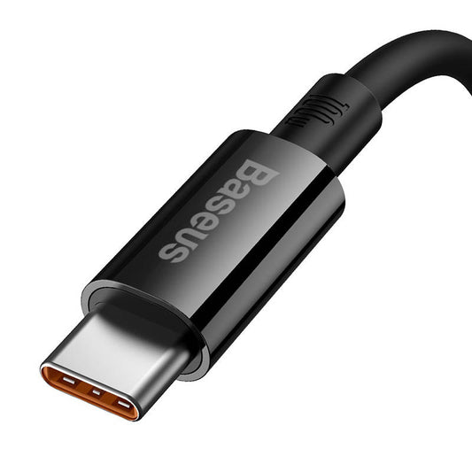 Dátový a nabíjací kábel USB-A na USB-C Baseus Superior Series, 100 W, 1,5 m, čierny P10320102114-01