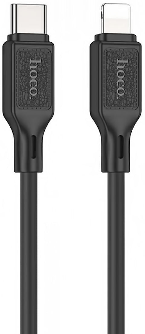 Dátový a nabíjací kábel USB-C - Lightning HOCO X90, 20 W, 1 m, čierny