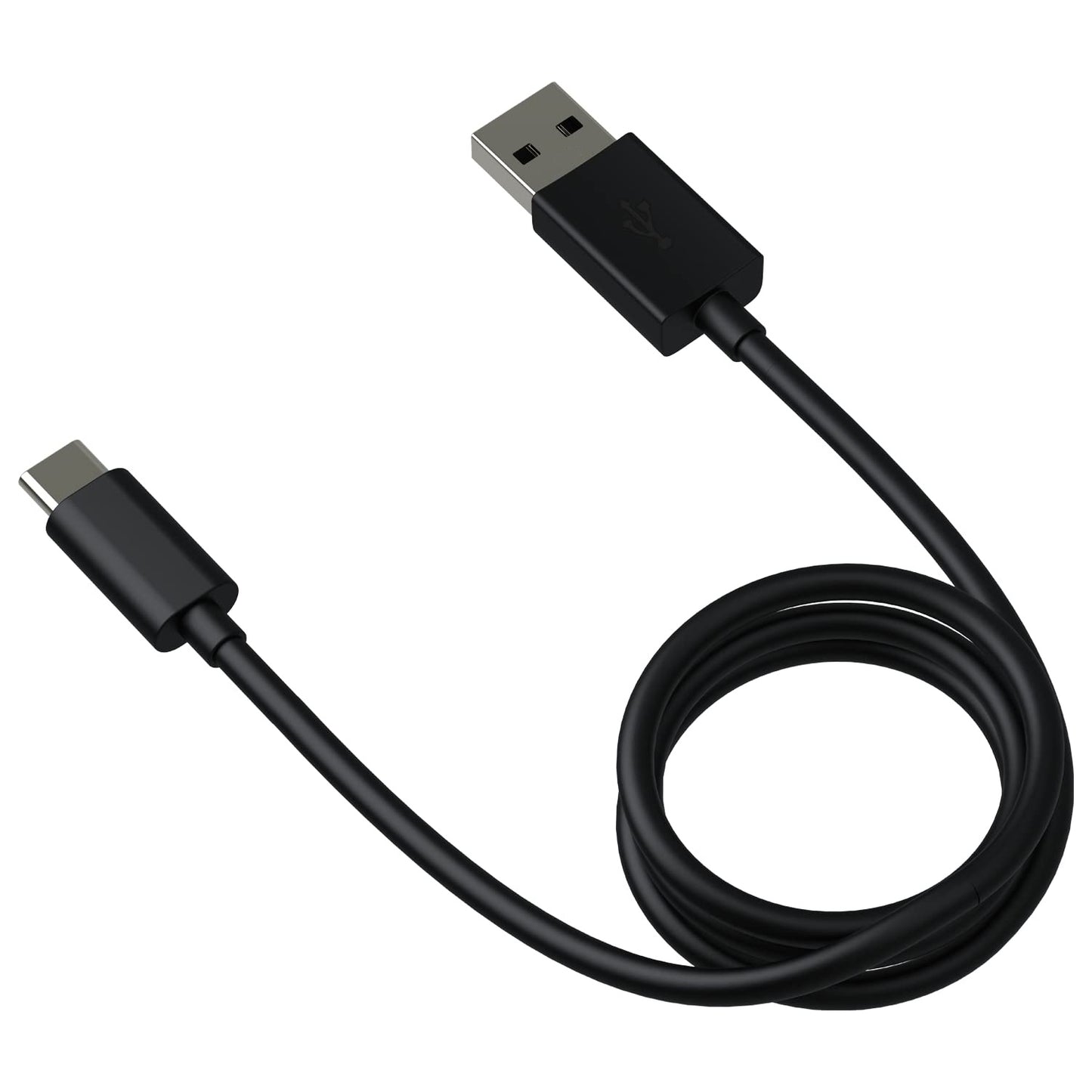 Dátový a nabíjací kábel USB-A na USB-C Motorola, 1 m, čierny S928D24352