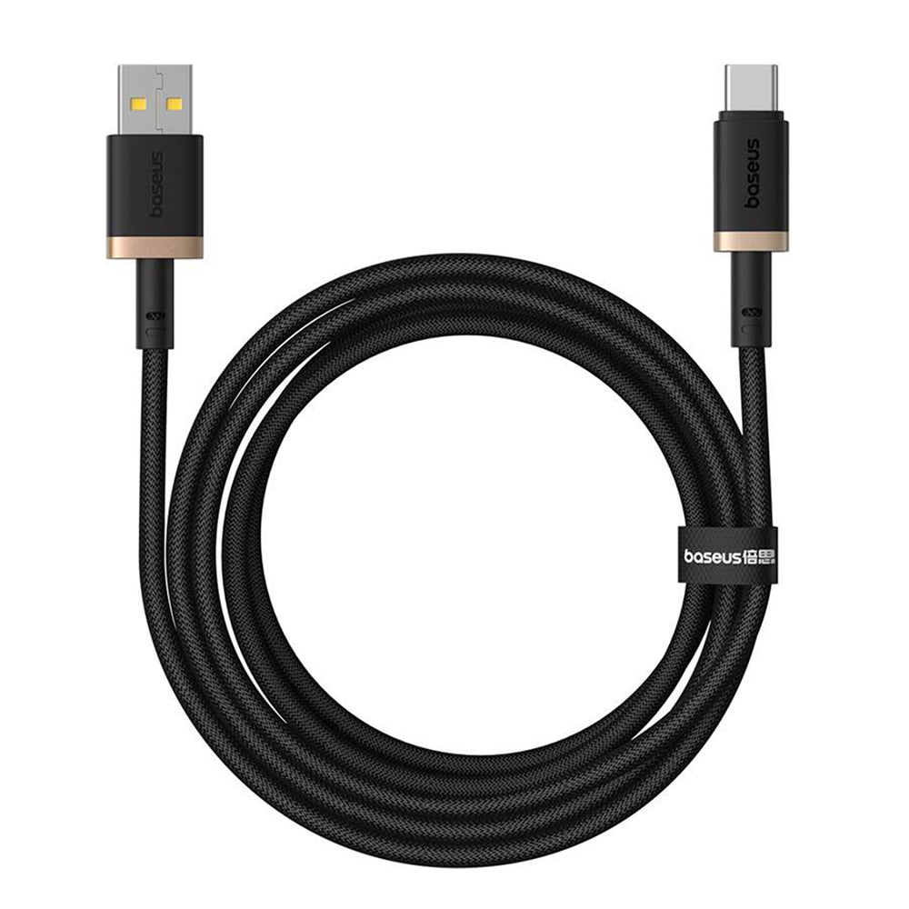 Dátový a nabíjací kábel USB-A - USB-C Baseus Dura Series, 60W, 2m, Zlatý P10377802U01-02